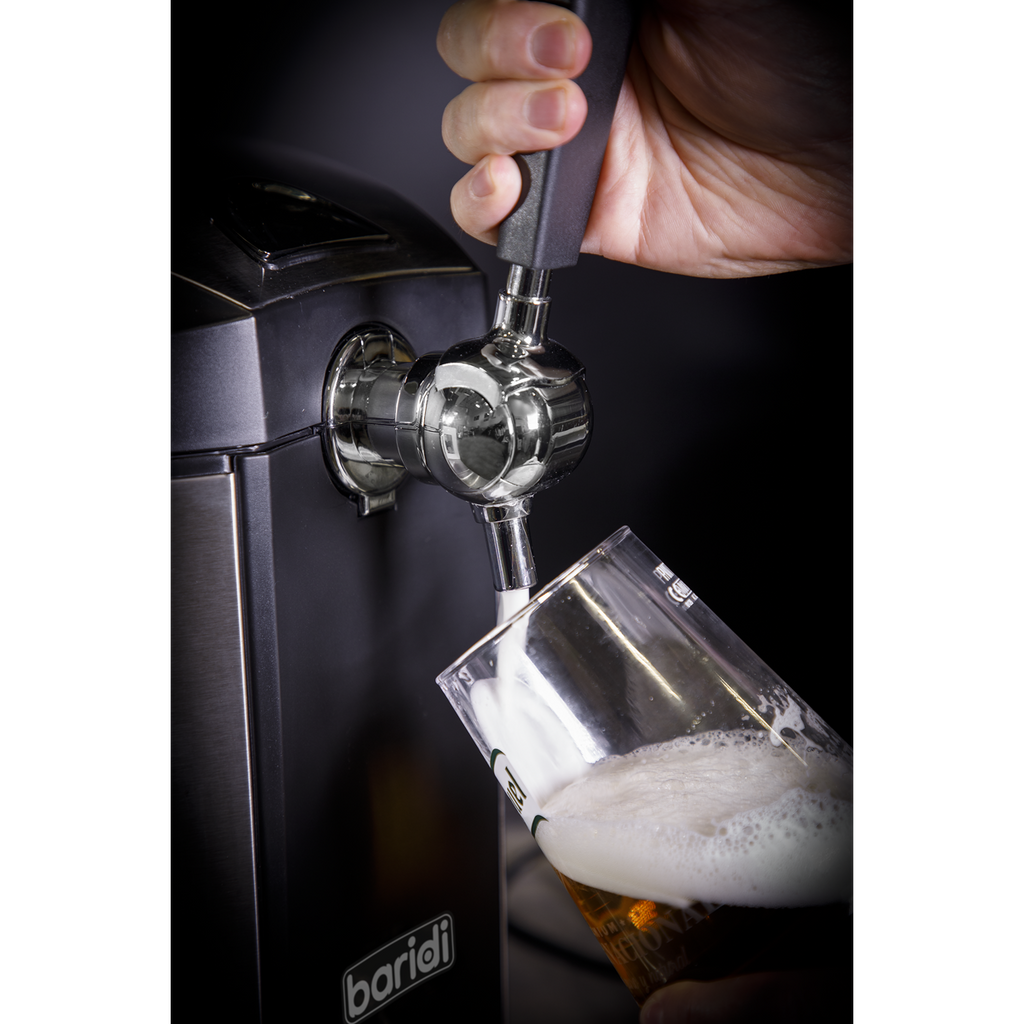 Mini Keg Draft Beer Dispenser Tap with Integrated Cooling 5L Capacity DH49