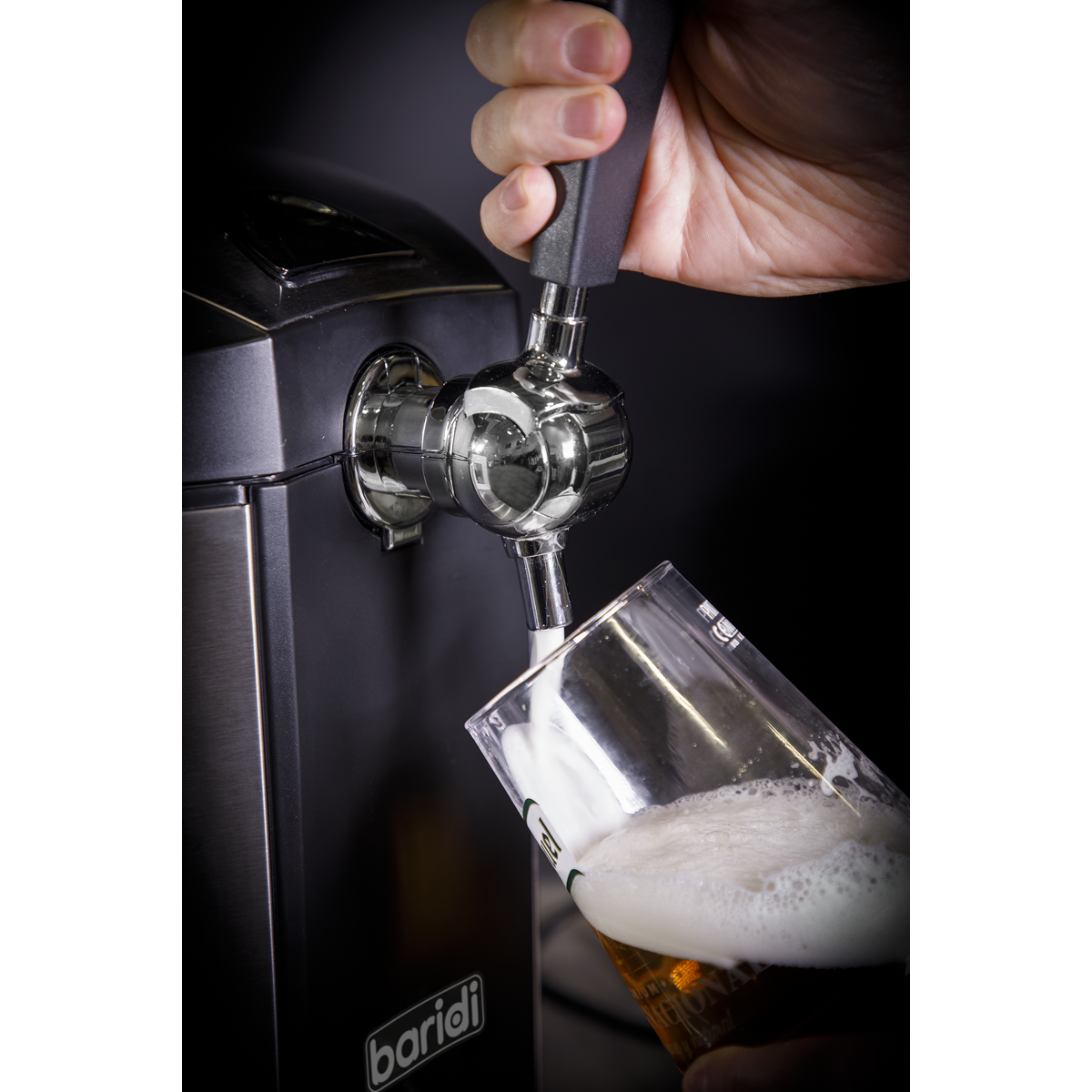 Mini Keg Draft Beer Dispenser Tap with Integrated Cooling 5L Capacity DH49