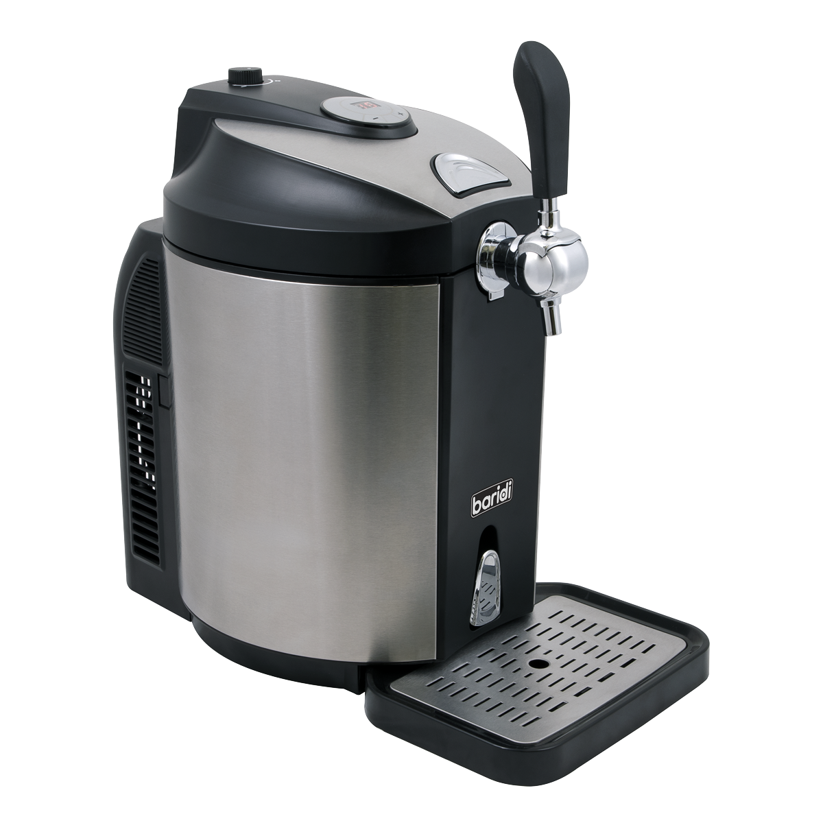 Mini Keg Draft Beer Dispenser Tap with Integrated Cooling 5L Capacity DH49