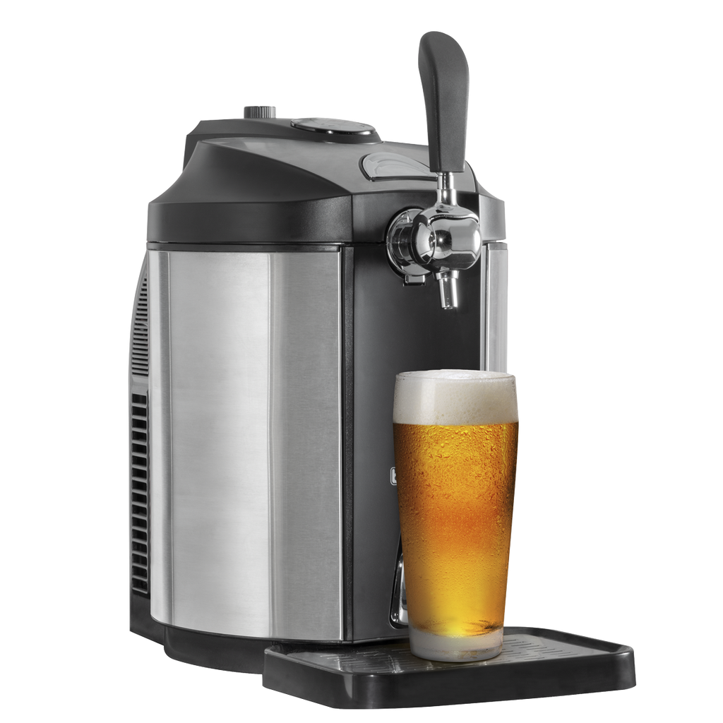 Mini Keg Draft Beer Dispenser Tap with Integrated Cooling 5L Capacity DH49