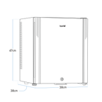 Ultra-Quiet Mini Drinks Fridge 25L Capacity DH57