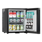 Ultra-Quiet Mini Drinks Fridge 25L Capacity DH57