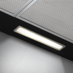 Chimney Style Cooker Hood with Carbon Filters 90cm - Black DH59