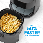 Single Zone Air Fryer with 8 Preset Functions 3.5L Capacity DH60