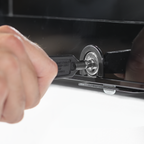 Beer & Drinks Fridge with LED Light & Glass Door 60L  - Black DH62