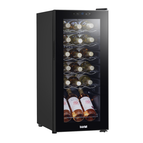 18 Bottle Wine Fridge & Cooler - Black DH6