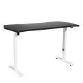 Single Motor Ultra-Quiet Adjustable-Height Electric Sit/Stand Desk - Carbon Fibre Effect Desktop DH70