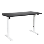 Single Motor Ultra-Quiet Adjustable-Height Electric Sit/Stand Desk - Carbon Fibre Effect Desktop DH70