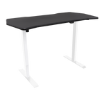 Single Motor Ultra-Quiet Adjustable-Height Electric Sit/Stand Desk - Carbon Fibre Effect Desktop DH70