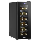 12 Bottle Wine Fridge & Cooler - Black DH73