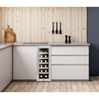 12 Bottle Wine Fridge & Cooler - Stainless Steel DH74