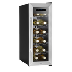 12 Bottle Wine Fridge & Cooler - Stainless Steel DH74