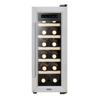 12 Bottle Wine Fridge & Cooler - Stainless Steel DH74