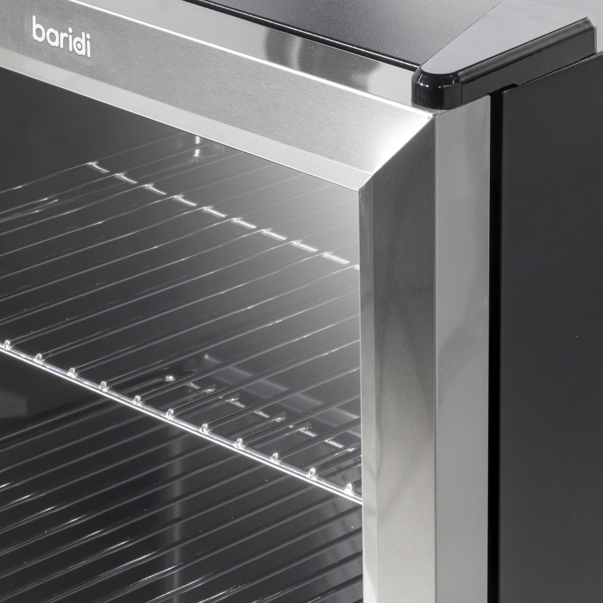 Mini Tabletop Beer & Drinks Fridge 50L Capacity - Stainless Steel DH75