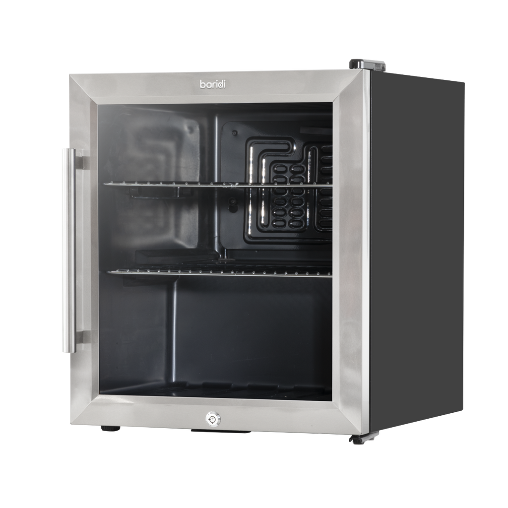 Mini Tabletop Beer & Drinks Fridge 50L Capacity - Stainless Steel DH75