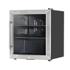 Mini Tabletop Beer & Drinks Fridge 50L Capacity - Stainless Steel DH75