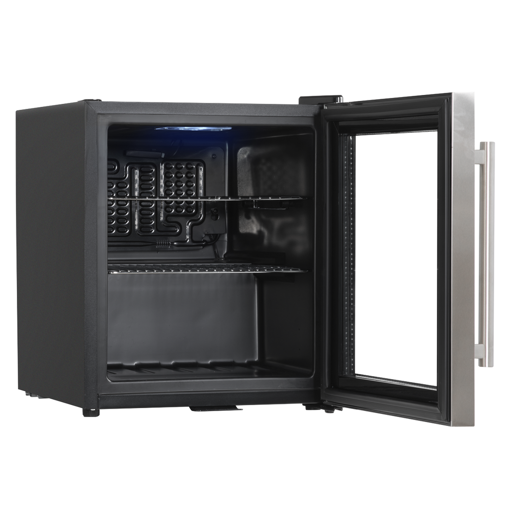Mini Tabletop Beer & Drinks Fridge 50L Capacity - Stainless Steel DH75