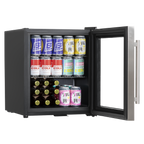 Mini Tabletop Beer & Drinks Fridge 50L Capacity - Stainless Steel DH75