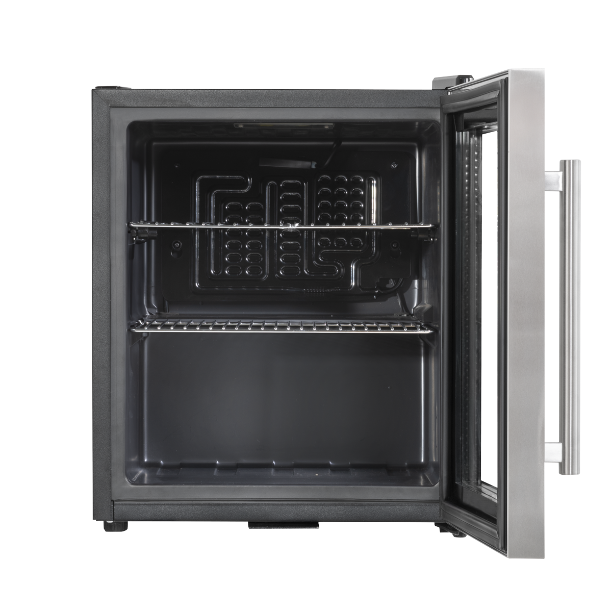 Mini Tabletop Beer & Drinks Fridge 50L Capacity - Stainless Steel DH75