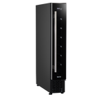 Extra-Slim 7 Bottle Wine Fridge & Cooler 15cm - Black DH76