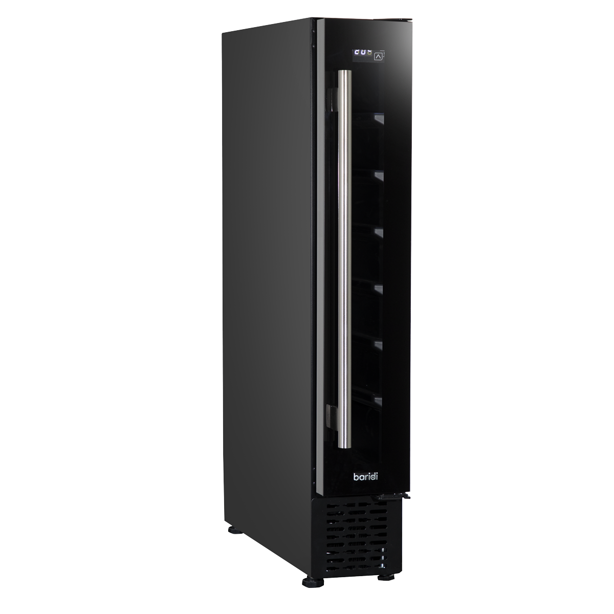 Extra-Slim 7 Bottle Wine Fridge & Cooler 15cm - Black DH76