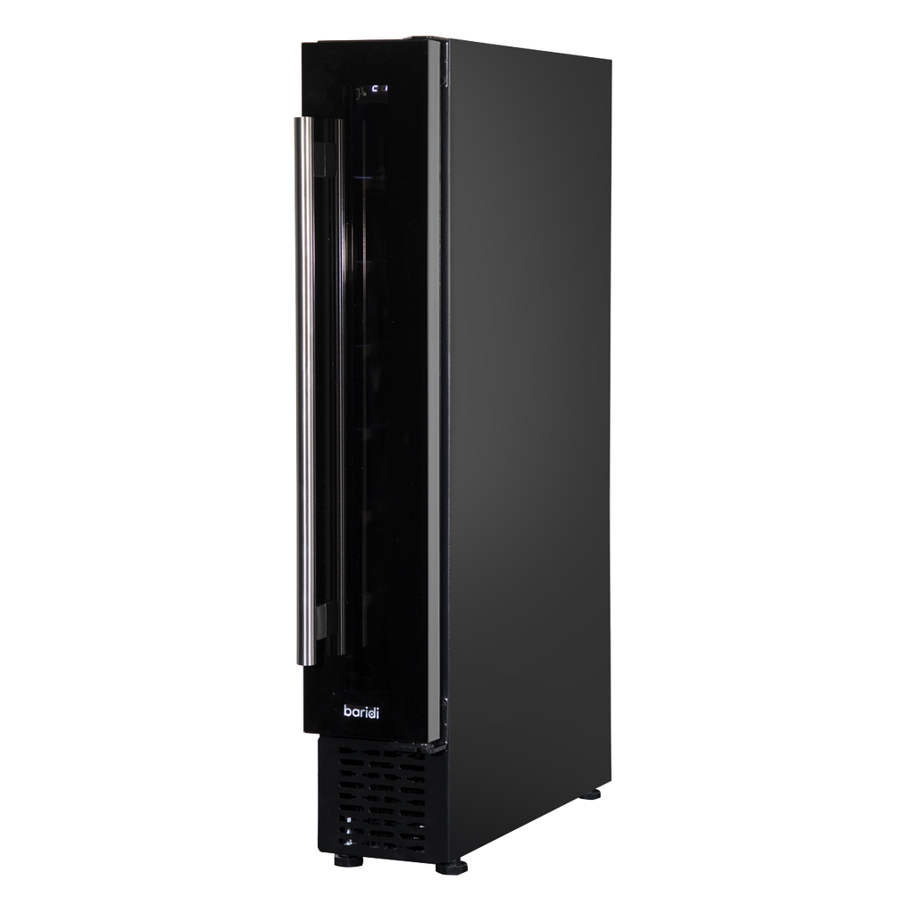 Extra-Slim 7 Bottle Wine Fridge & Cooler 15cm - Black DH76