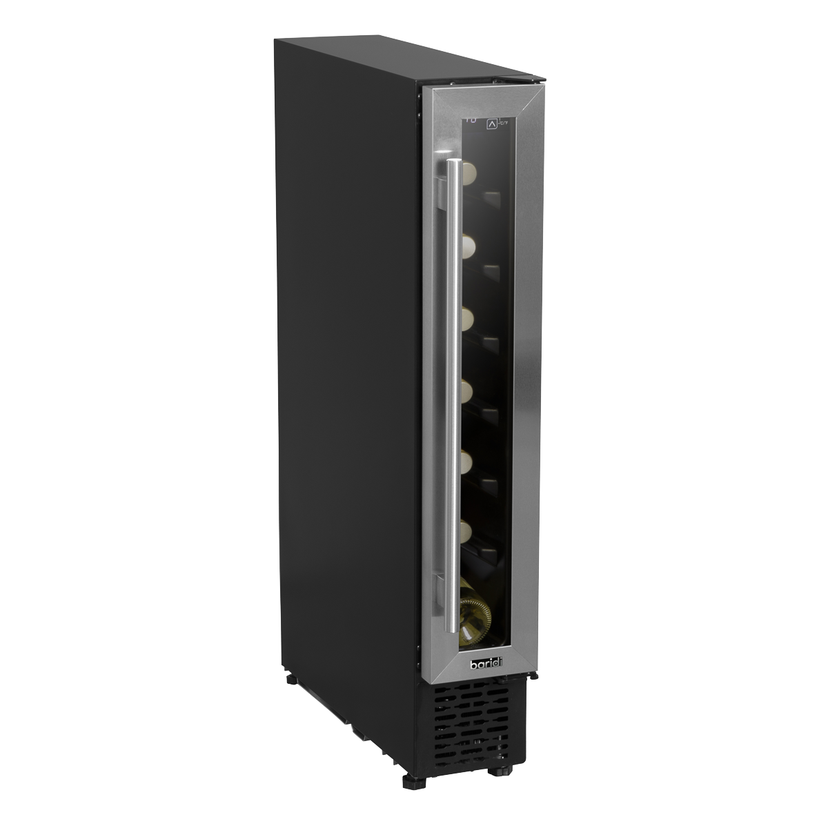 Extra-Slim 7 Bottle Wine Fridge & Cooler 15cm - Stainless Steel DH77