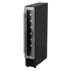 Extra-Slim 7 Bottle Wine Fridge & Cooler 15cm - Stainless Steel DH77