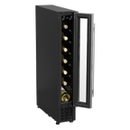 Extra-Slim 7 Bottle Wine Fridge & Cooler 15cm - Stainless Steel DH77