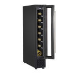 Extra-Slim 7 Bottle Wine Fridge & Cooler 15cm - Stainless Steel DH77
