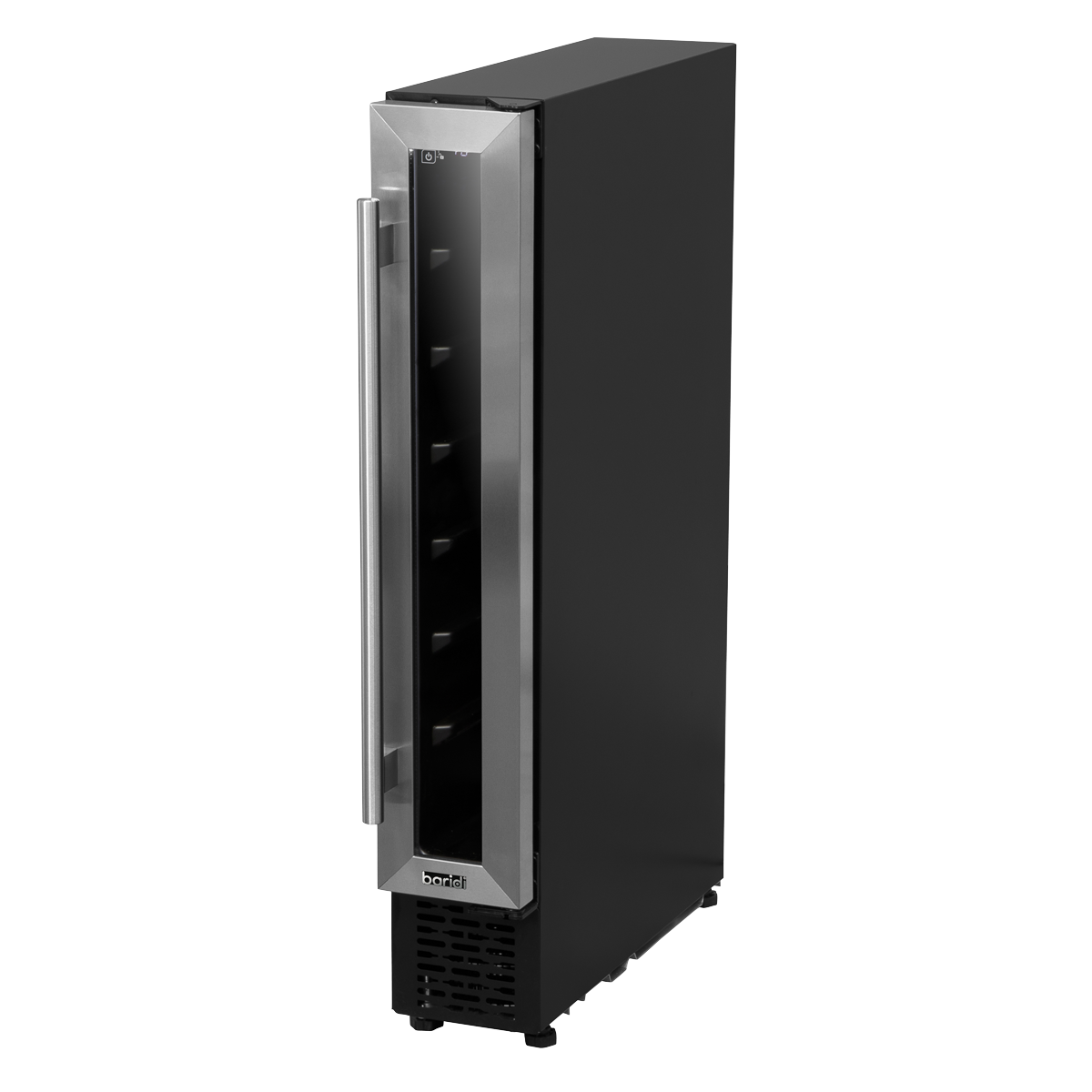 Extra-Slim 7 Bottle Wine Fridge & Cooler 15cm - Stainless Steel DH77