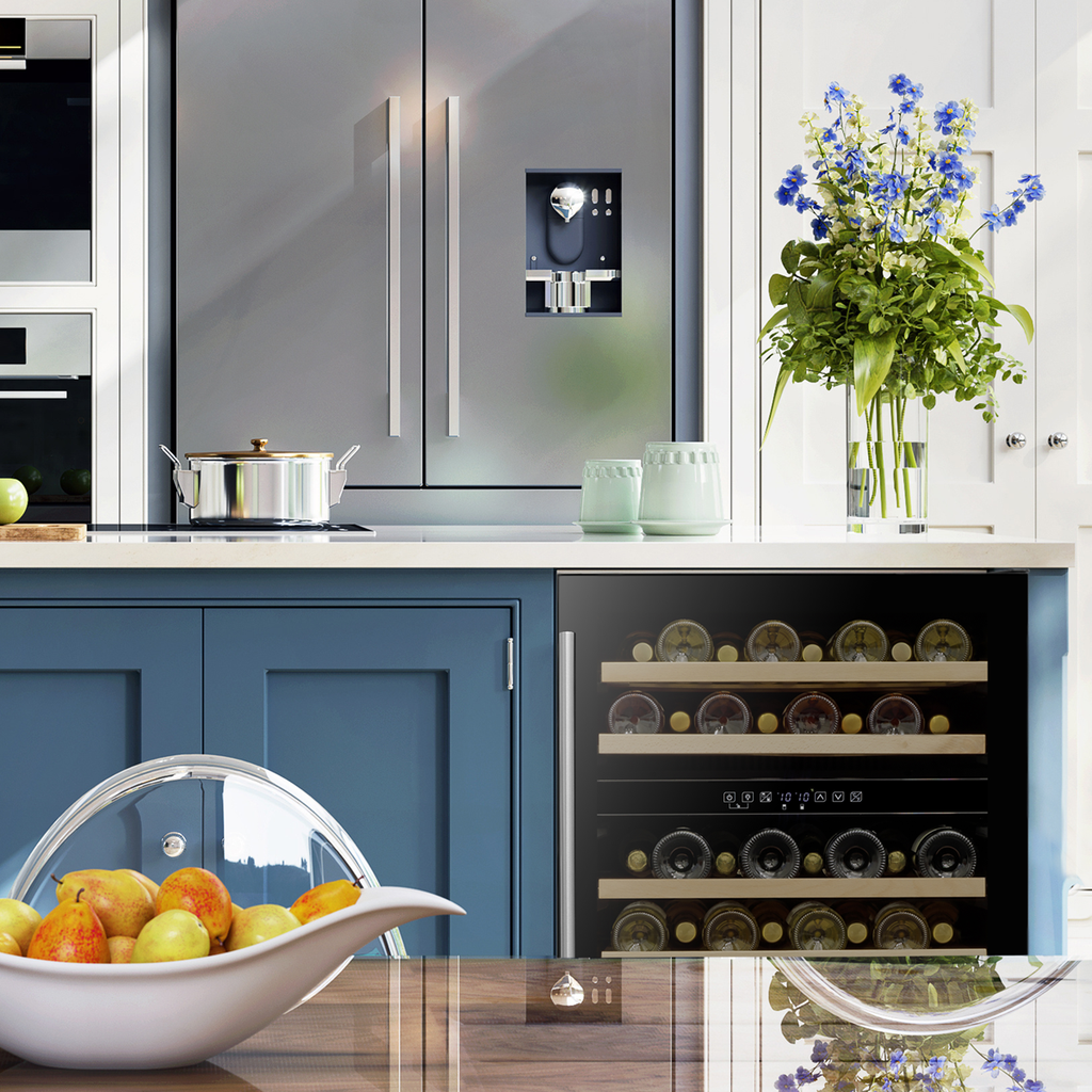 46 Bottle Undercounter/Freestanding Dual Zone Fridge & Cooler 60cm DH79