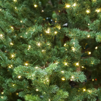 Pre-Lit Hinged Christmas Tree with 190 Warm White LED Lights 5ft(150cm) DH80