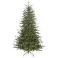 Pre-Lit Hinged Christmas Tree with 190 Warm White LED Lights 5ft(150cm) DH80