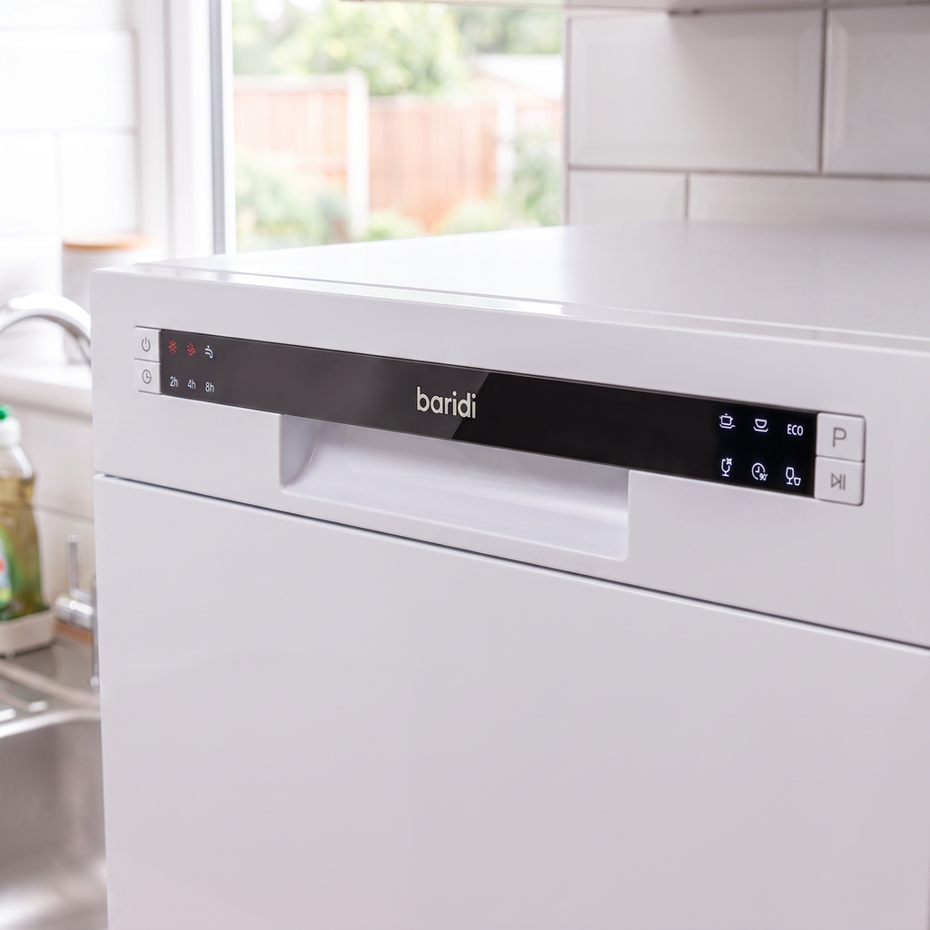Tabletop Dishwasher 6 Place Settings 6.5L Capacity - White DH83