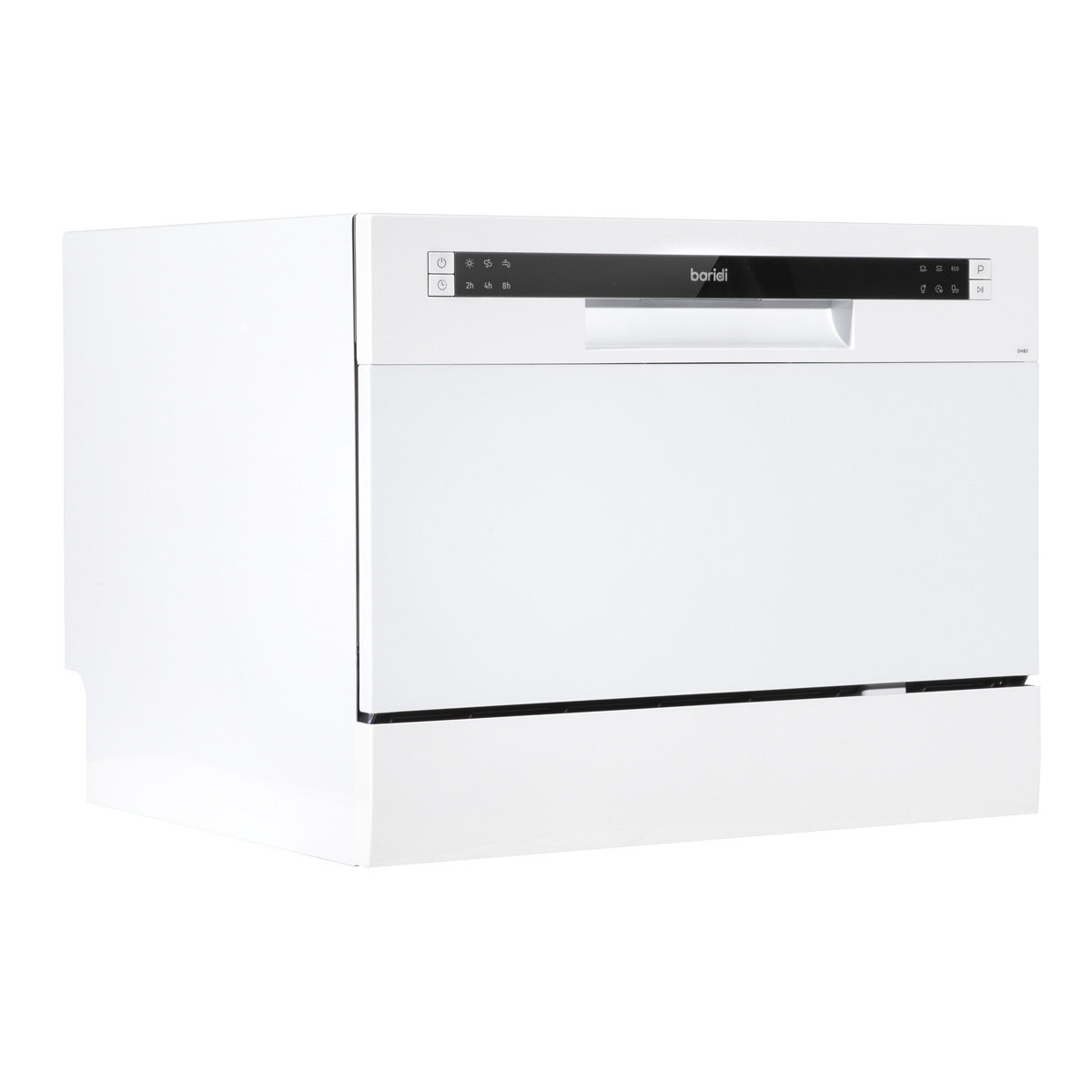 Tabletop Dishwasher 6 Place Settings 6.5L Capacity - White DH83