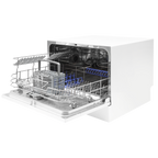 Tabletop Dishwasher 6 Place Settings 6.5L Capacity - White DH83