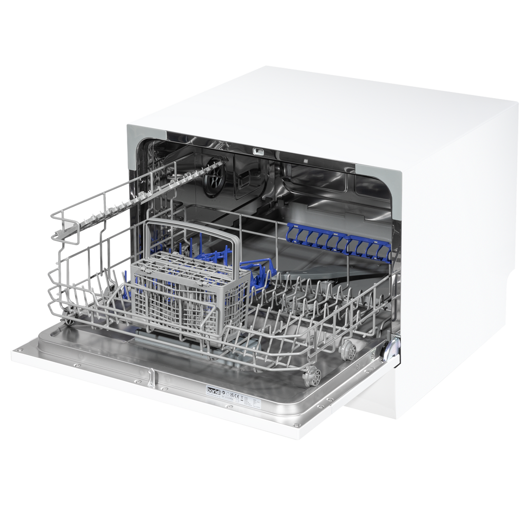 Tabletop Dishwasher 6 Place Settings 6.5L Capacity - White DH83
