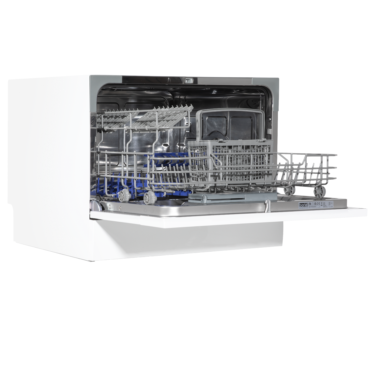 Tabletop Dishwasher 6 Place Settings 6.5L Capacity - White DH83