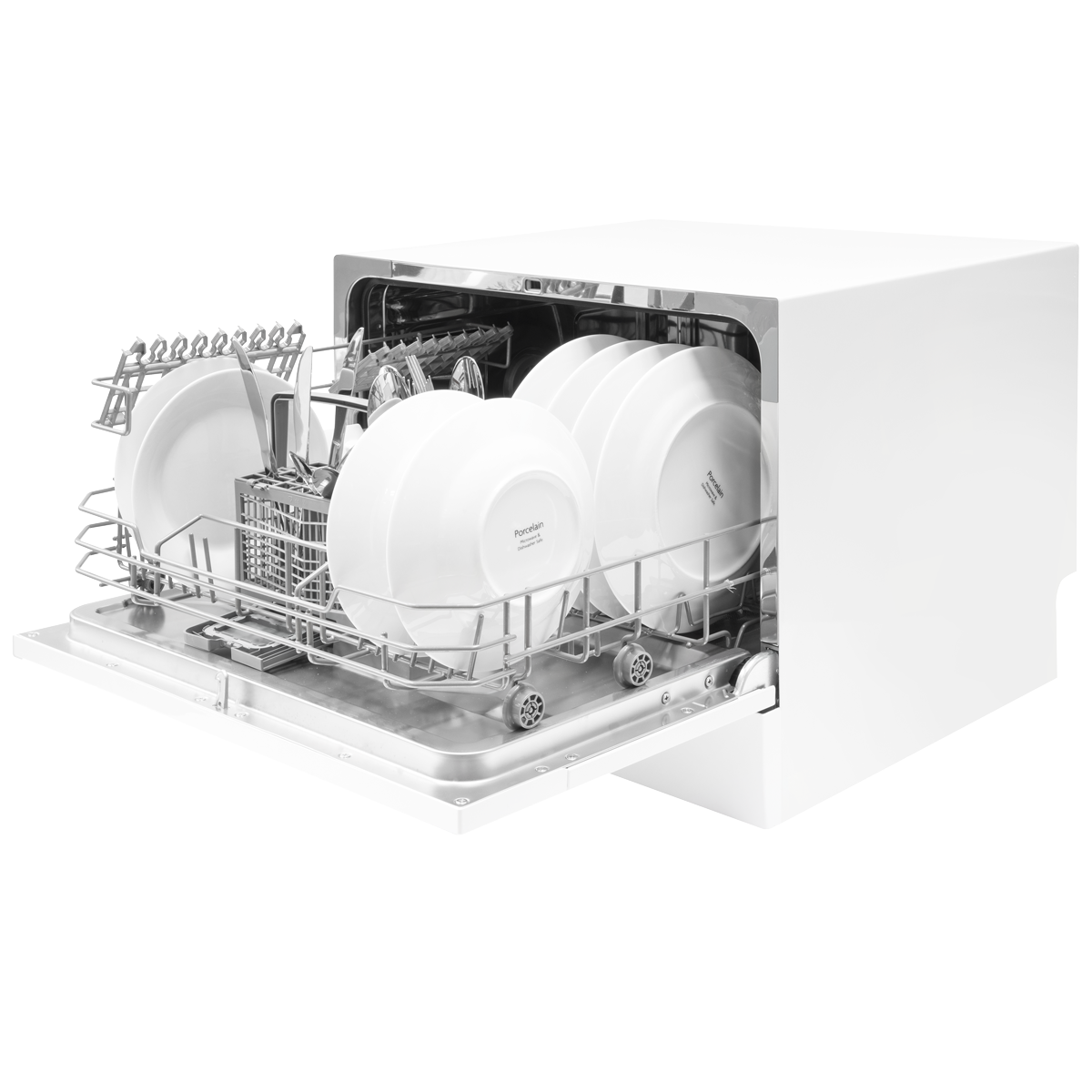 Tabletop Dishwasher 6 Place Settings 6.5L Capacity - White DH83