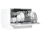 Tabletop Dishwasher 6 Place Settings 6.5L Capacity - White DH83