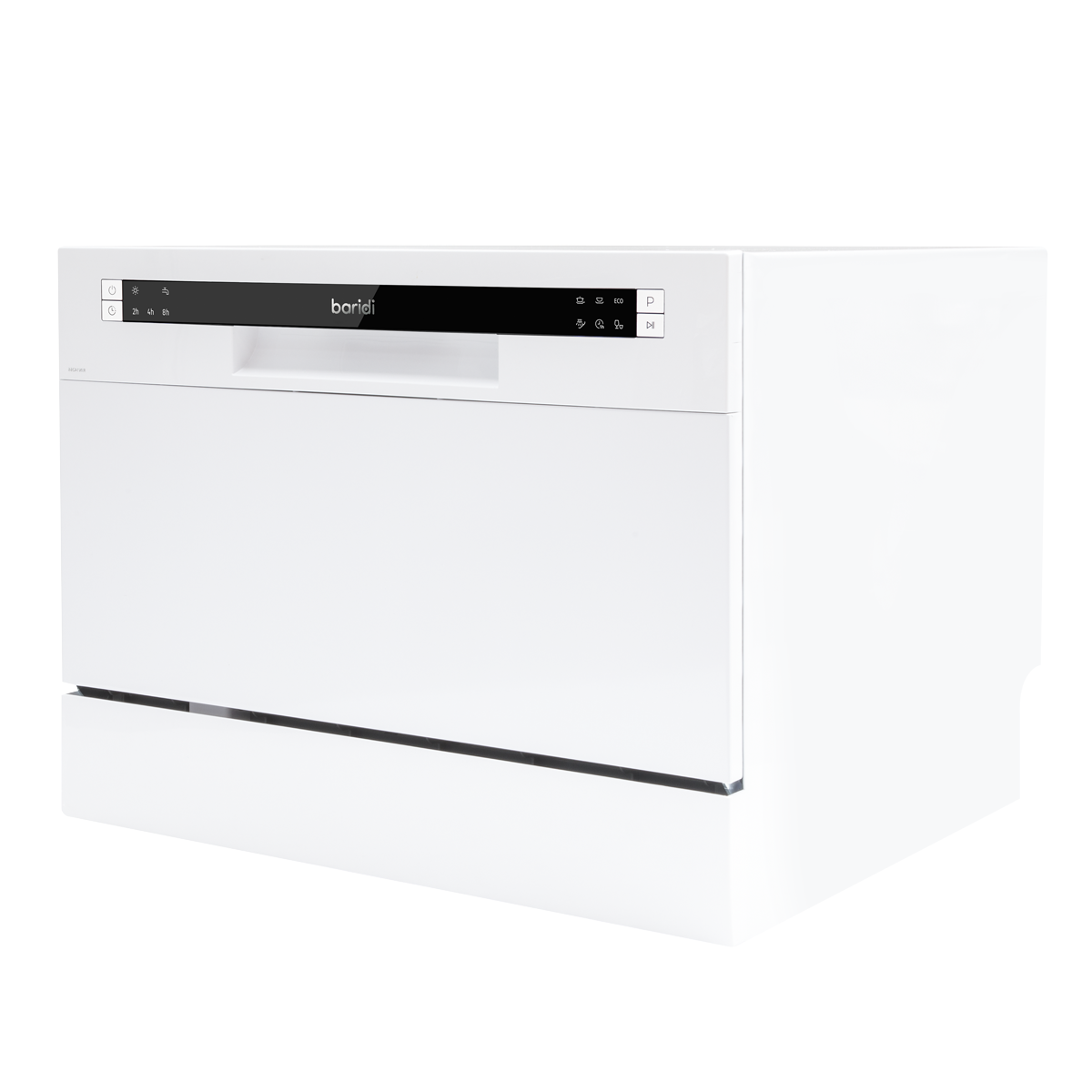 Tabletop Dishwasher 6 Place Settings 6.5L Capacity - White DH83