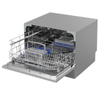 Tabletop Dishwasher 6 Place Settings 6.5L Capacity - Silver DH84