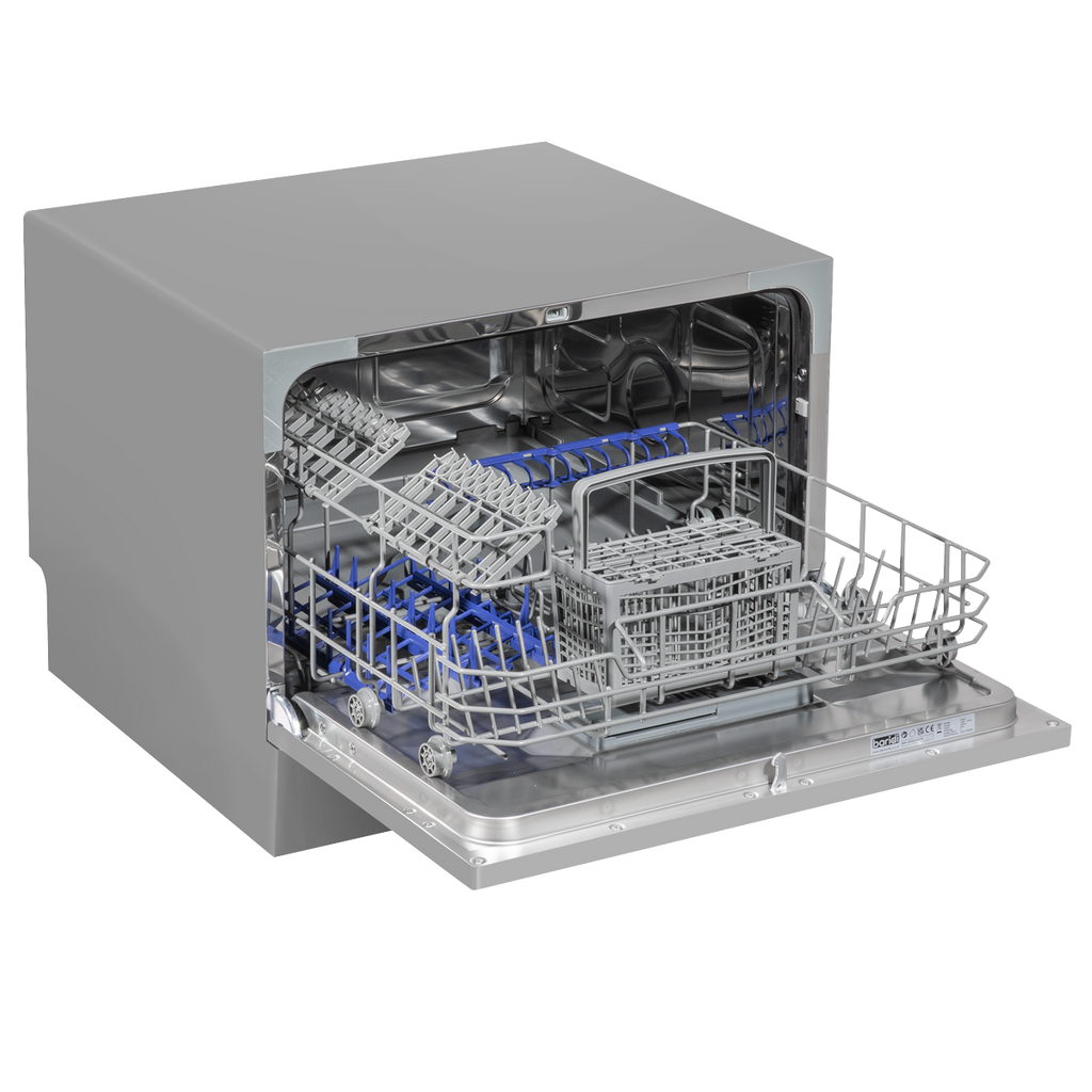 Tabletop Dishwasher 6 Place Settings 6.5L Capacity - Silver DH84