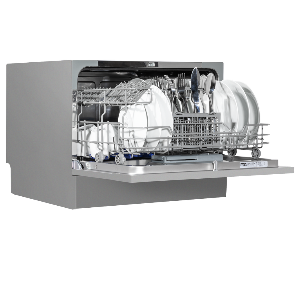 Tabletop Dishwasher 6 Place Settings 6.5L Capacity - Silver DH84