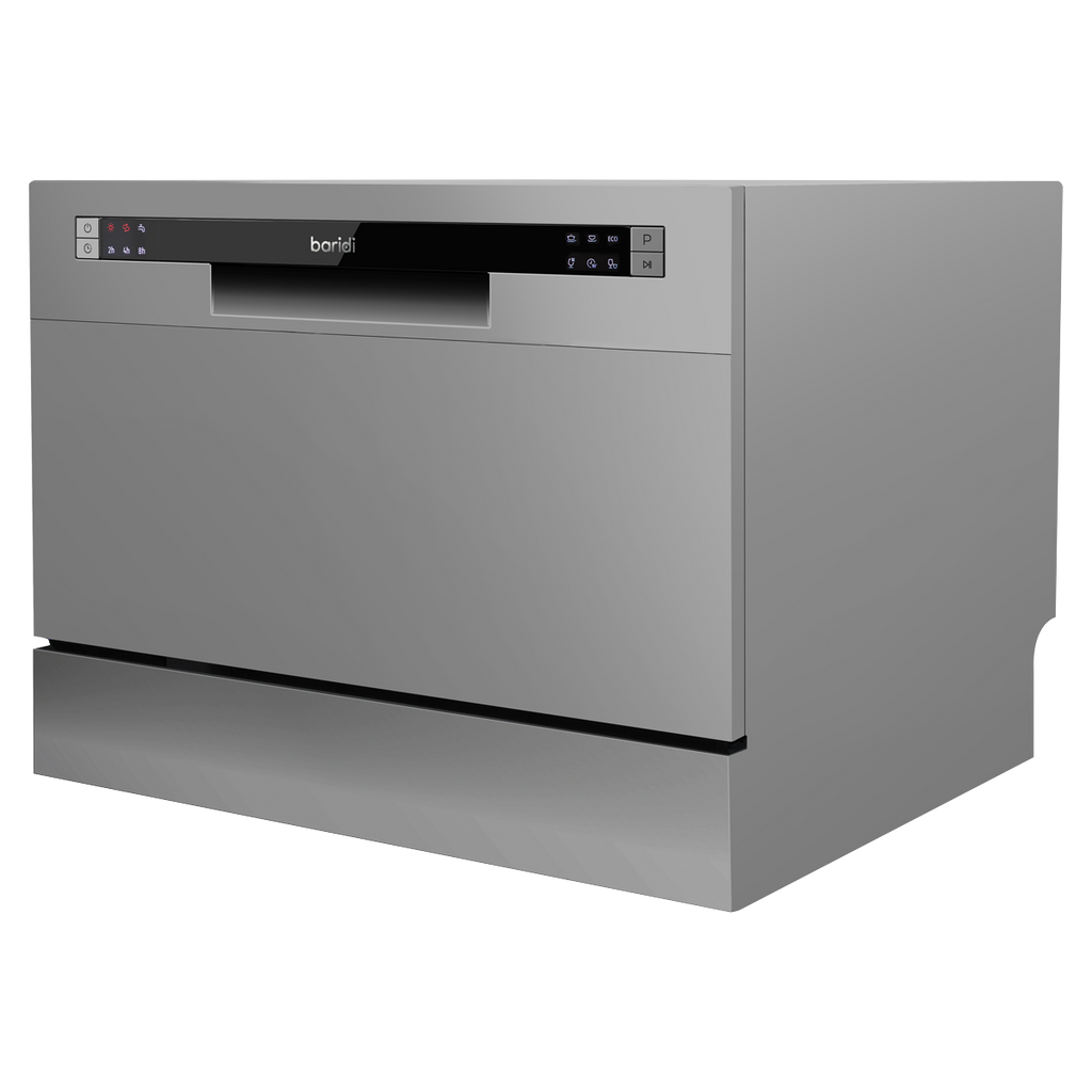 Tabletop Dishwasher 6 Place Settings 6.5L Capacity - Silver DH84