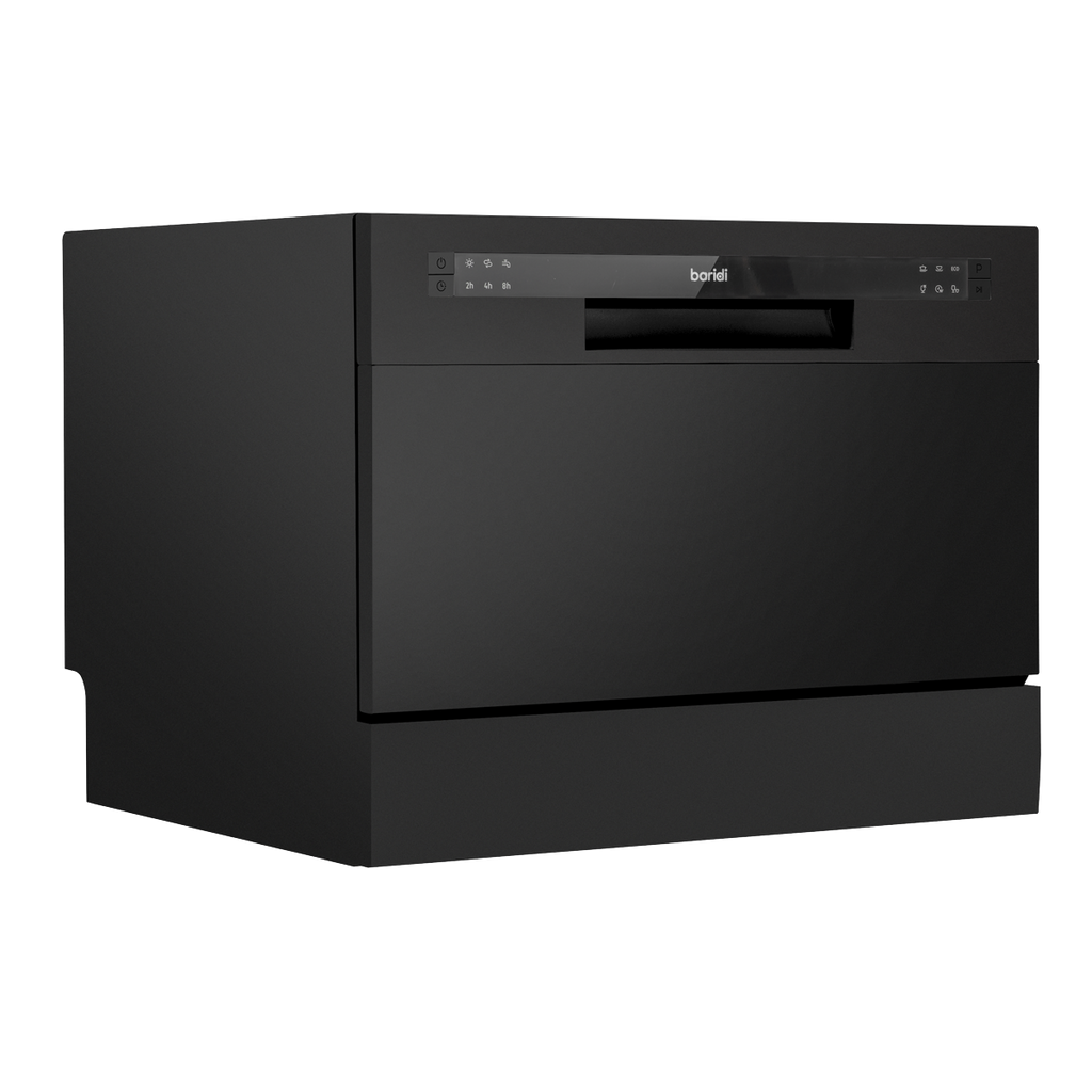 Tabletop Dishwasher 6 Place Settings 6.5L Capacity - Black DH85