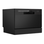 Tabletop Dishwasher 6 Place Settings 6.5L Capacity - Black DH85