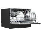 Tabletop Dishwasher 6 Place Settings 6.5L Capacity - Black DH85