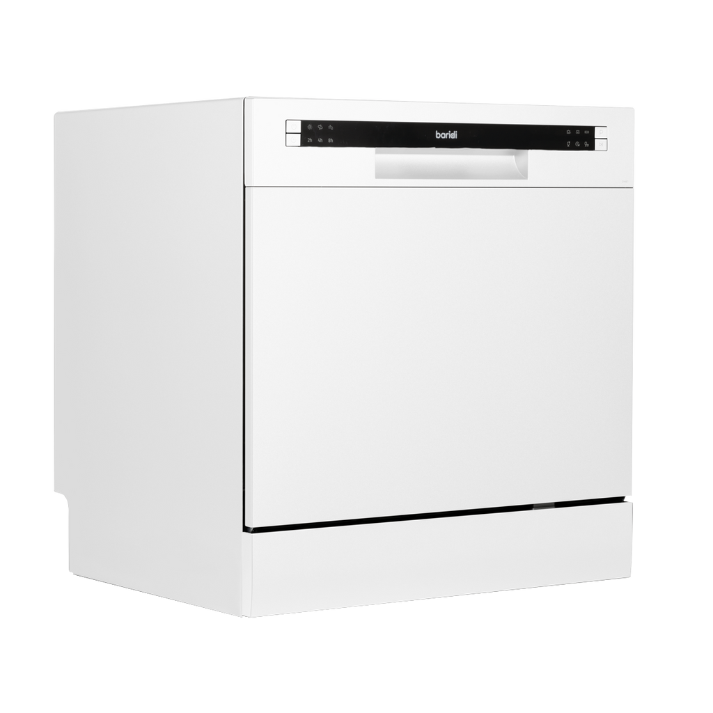 Tabletop Dishwasher 6 Place Settings 8L Capacity - White DH86
